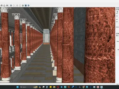 temple model 3D model
