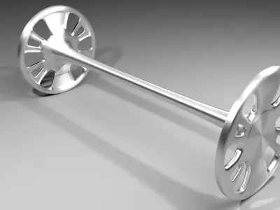 Metal Wheel 3 3D model