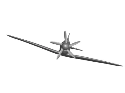Supermarine Spitfire 3D model order