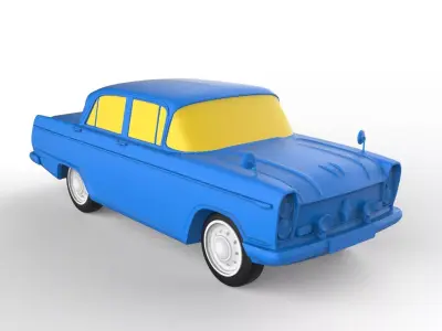Nissan Cedric 1960 Classic Car 3D print model