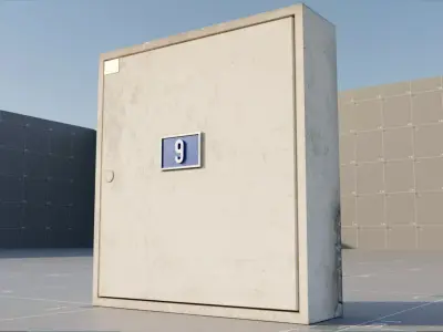E10s Electrical Box 10 Free 3D model