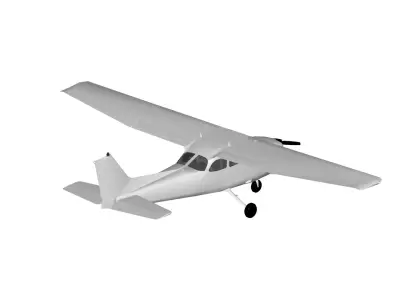 Cessna 172 3D model