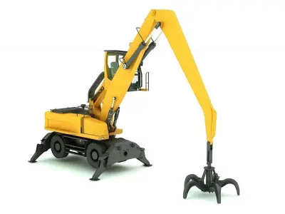 Material Handler 3D Models 3D model Rigging 3D model