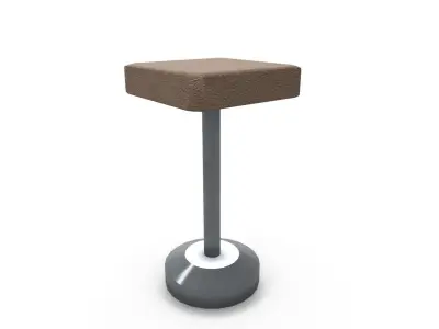 Work Bar Stool SHC Quick Office LM Low-poly 3D model