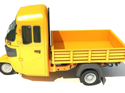 Mini Cargo Pick Up Rickshaw Maxima 3D model