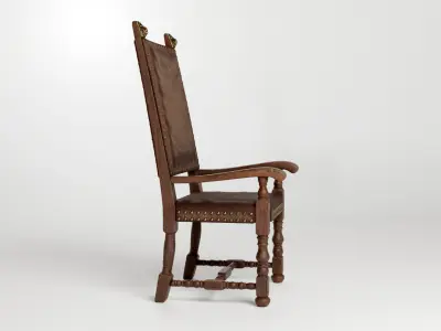 Captain chair 3D model