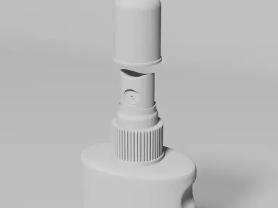 spray bottle 100ML 3D model
