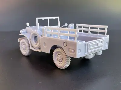 Dodge WC51 - 1-35 scale model kit 3D print model