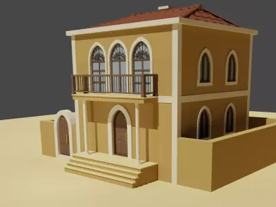 Livan historic building 3D model