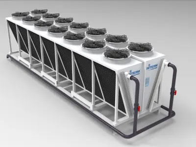  Chiller drycooler Friterm rooftop HVAC 
