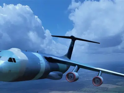 C-141B Free 3D model