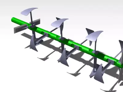 New processing tank assembly Design 3D model