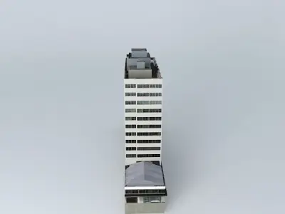 Central Bank of Brazil  Porto Alegre Free 3D model