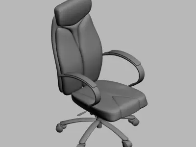 office chair 09 3D model