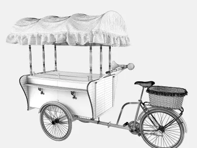 Cargo Bike Paris 3D model