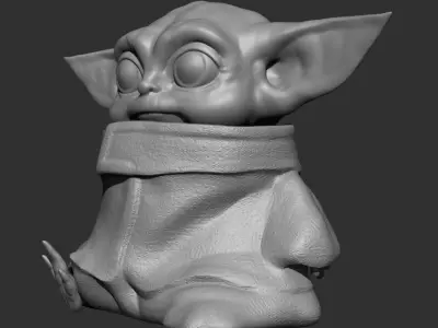 Baby Yoda 3D print model buy