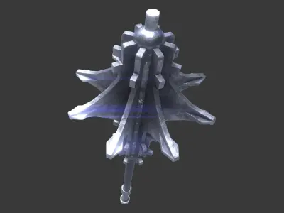 Medieval Mace Low-poly 3D model purchase