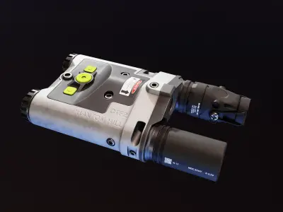 CTF2 Aiming Module Low-poly 3D model