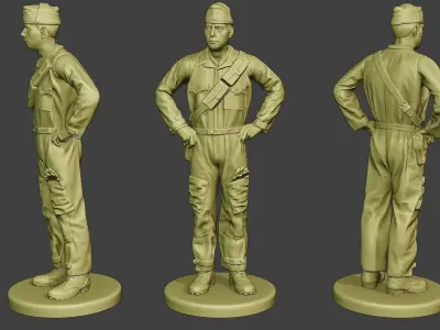 Italian Tank Crew ww2 ITCU1 Pack 1