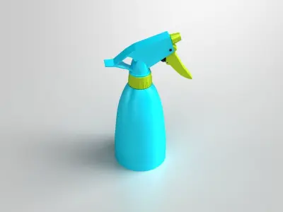 spray bottle 3D model purchase