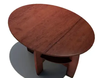 Antique Limpert Table 3D model