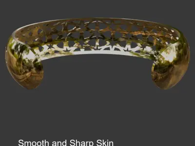 Bangle 020 3D print model