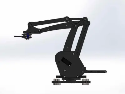 Robotic Arm Design 3D model
