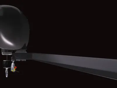 Hoist for Helicopter 3D model