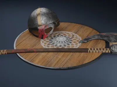 viking ax 3D model