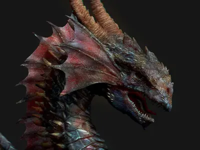 Dark Dragon 3D 3D model