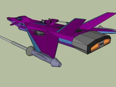 X327AT Hurricane Free 3D model