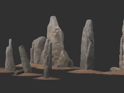 Rock Collection 3D model