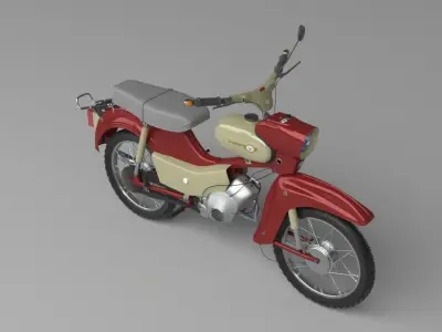 Simson star 3D model