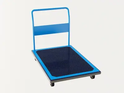 Platform Trolley Low-poly 3D model by memar-allahyarov