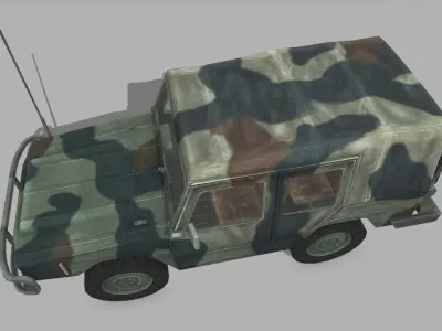 Iltis Low-poly 3D model