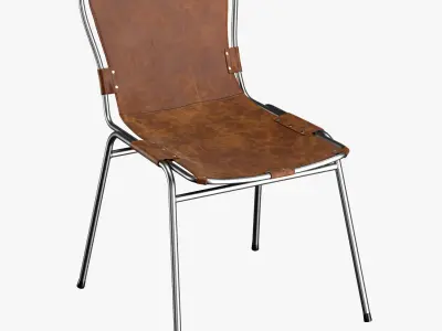 CATO Leather Desk Chair 3D model