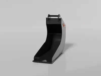 JST Nordic Line 20-25 Ton Clay Bucket Low-poly 3D model