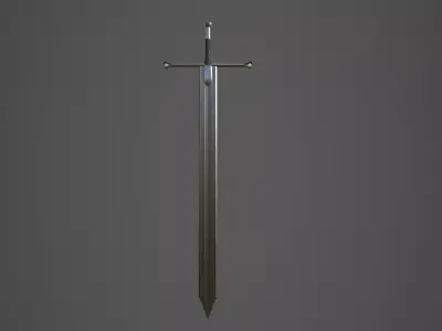 Medieval Sword Free 3D model purchase