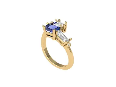 Wedding Ring  3D print model 328