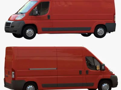 L3H2 truck 3D model