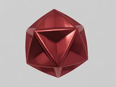 The magic pentagram 3D model