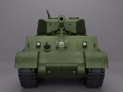 M4 Sherman 3D model purchase