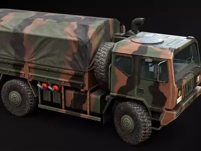 Iveco Astra ACTL M170 Low-poly 3D model