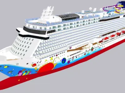 NORWEGIAN BREAKAWAY 3D model