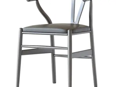 Wishbone Chair 3D model