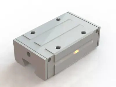 Carro Guia Linear SSR15XWYSSPB1021B THK Linear Guide Car 3D model