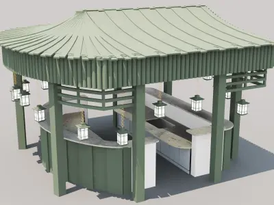 Japanese style   3D model