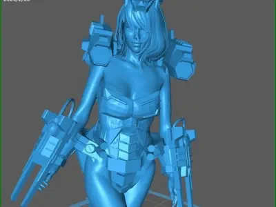 Miss Kiryu  3D model