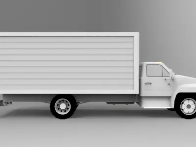 Box Truck 3D model