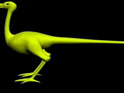 Jurassic Dinosaur Terro Birds model Free 3D model